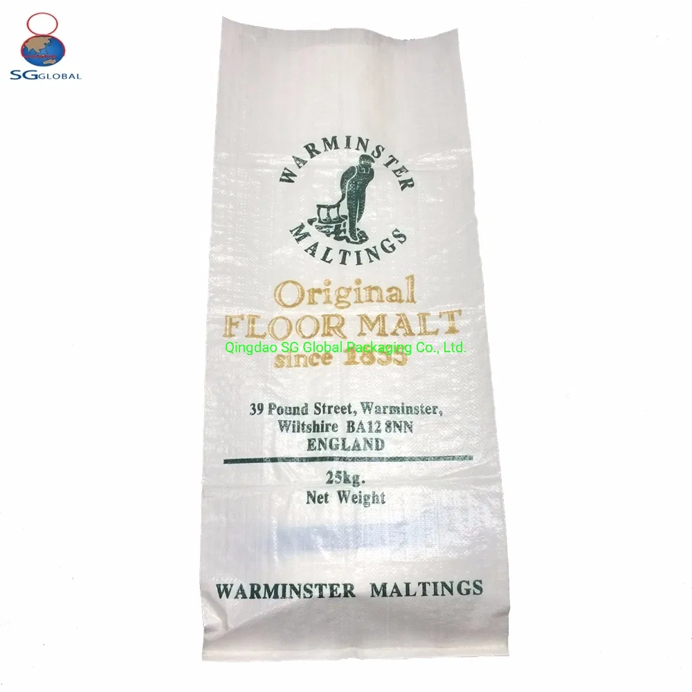 Grs SGS CE FDA Approved Factory Polypropylene Raffia Empty 25kg 50 Kg Sacks Custom BOPP Printed Laminated PP Woven Packaging Rice Maize Grain Sugar Flour Bags