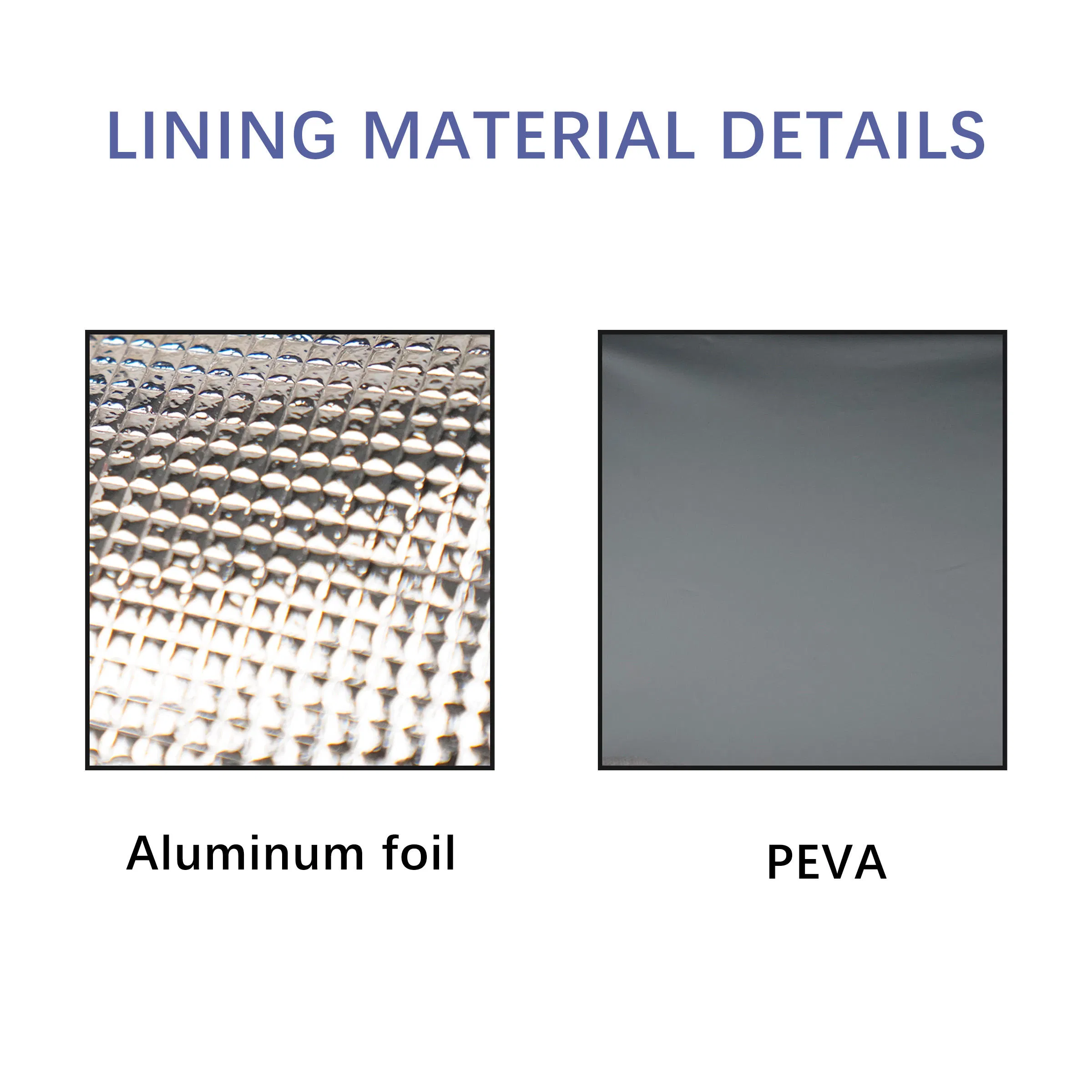 Aluminum Foil Lined Non-Woven Cooler Bag Custom Preservation Insulated Bag for Food Delivery Ensuring Freshness Every Time