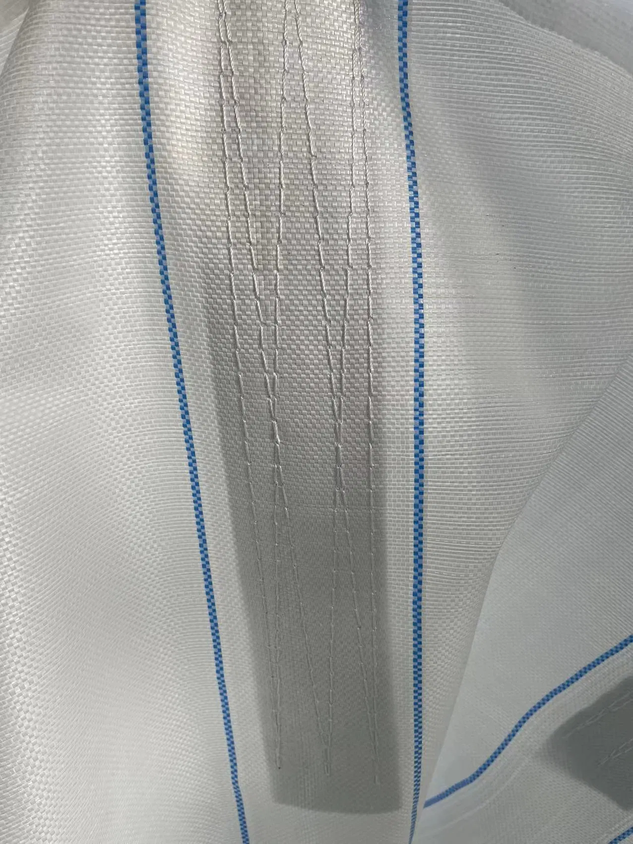 FIBC Virgin PP Jumbo Bulk Baffle One Ton Woven Super Plastic 1000kg Super Sack Q Bag Baffle Square Woven Jumbo Bag Food Grade Bag for Chile Client Big Bag Price