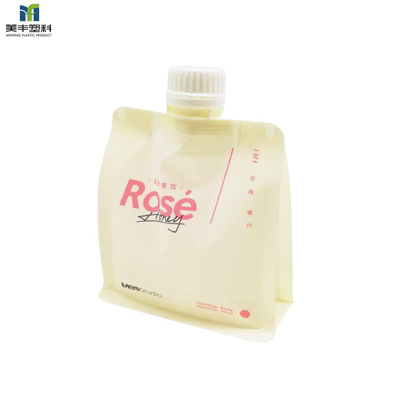 Flexible Plastic Packaging Nylon Tea Soft Drinks Tomato Sauce Side Gusseted Bag