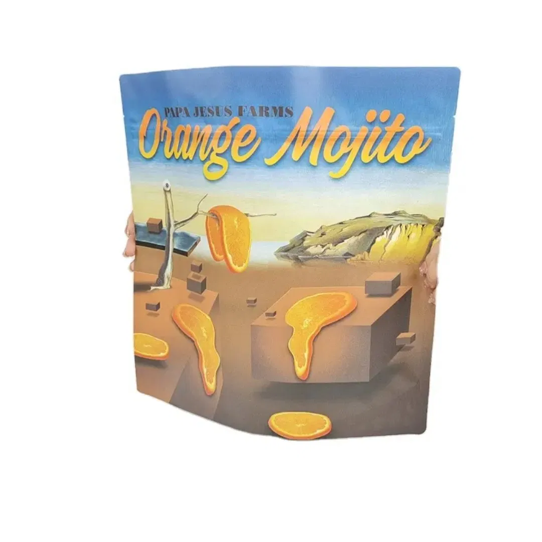 1lb Customized Size Aluminum Foil Moisture Resistant PE Stand up Food Storage Custom Printed Foil Lined Zip-Lock Mylar Bags
