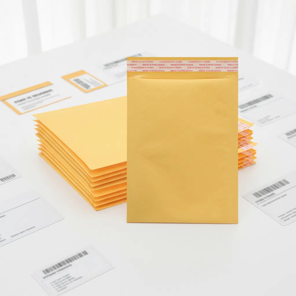 Durable Heavy-Duty Polyethylene Bubble Mailing Bags Cushioned Envelopes