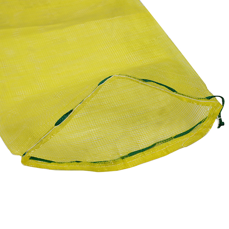 Durable Onion Potato Cabbage Vegetable Fruit Firewood Seafood Packaging Leno Mesh Bag