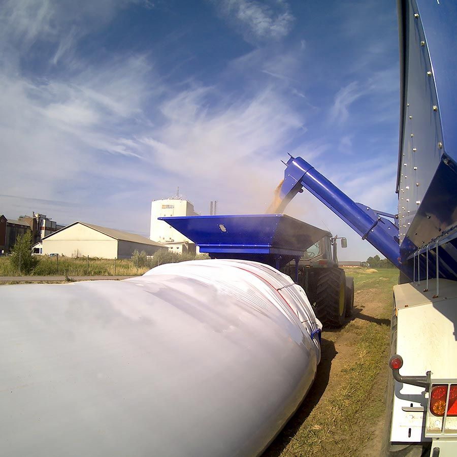 Heavy Duty Polyethylene Grain Silo Bag Bulk Storage Silage Bags 9FT 10FT Durable Hermetic Grain Silo Storage Bag