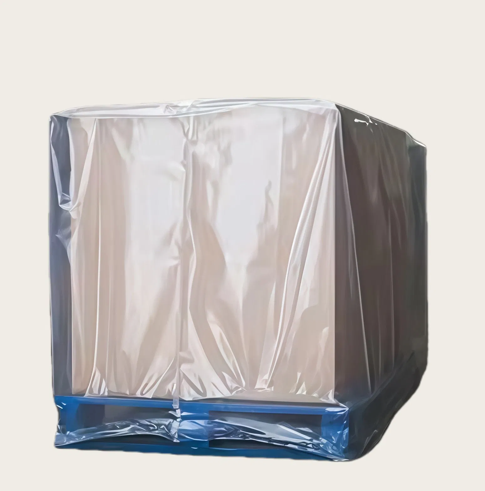 Square Bottom Polyethylene Bags Equipment Covers Protective Plastic Sacks Industrial Machinery Packaging Heavy Duty Use