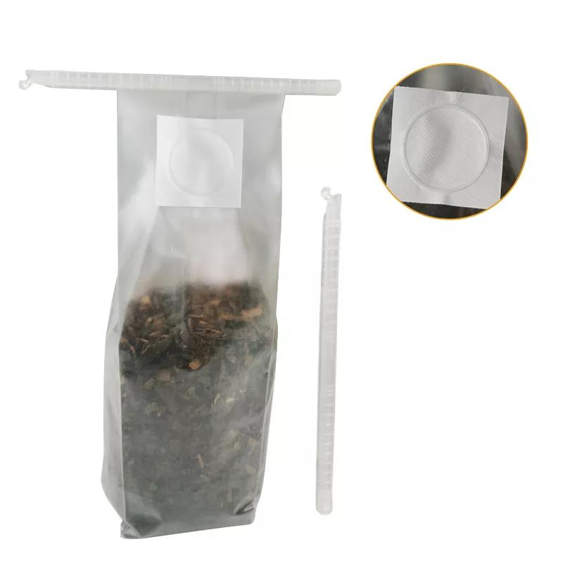 Autoclavable Gusseted Mushroom Polypropylene PP Plastic Spawn Grow Filter Bag