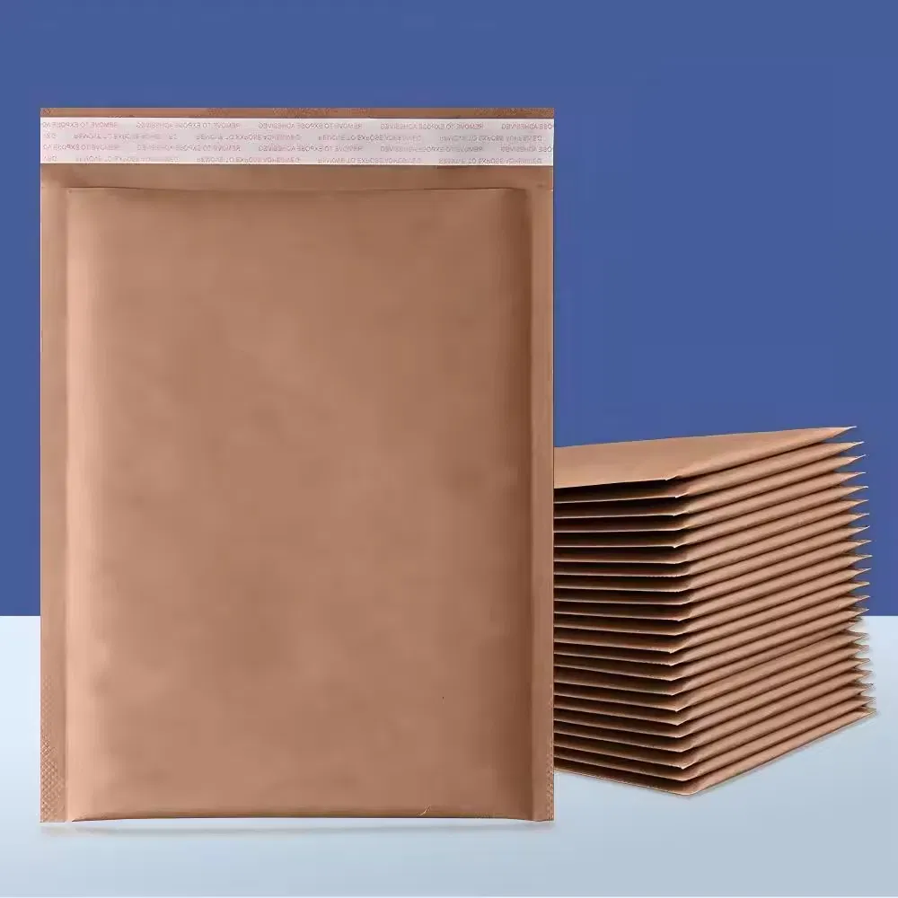 Small Size Heavy-Duty Kraft Paper Polyethylene Bubble Bag