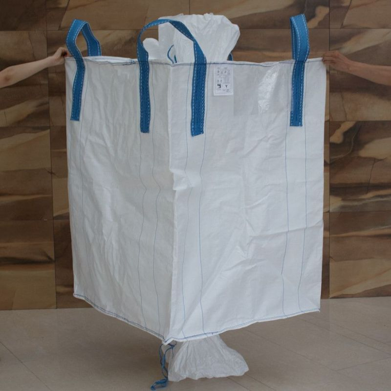 China Supplier Factory Sale FIBC PP Woven Bulk Big Ton Bag / Jumbo Bag for Packing Stone, Seafood Large Sands Big Bag 1500 Kg PP Bulk FIBC Jumbo Bag for Sale