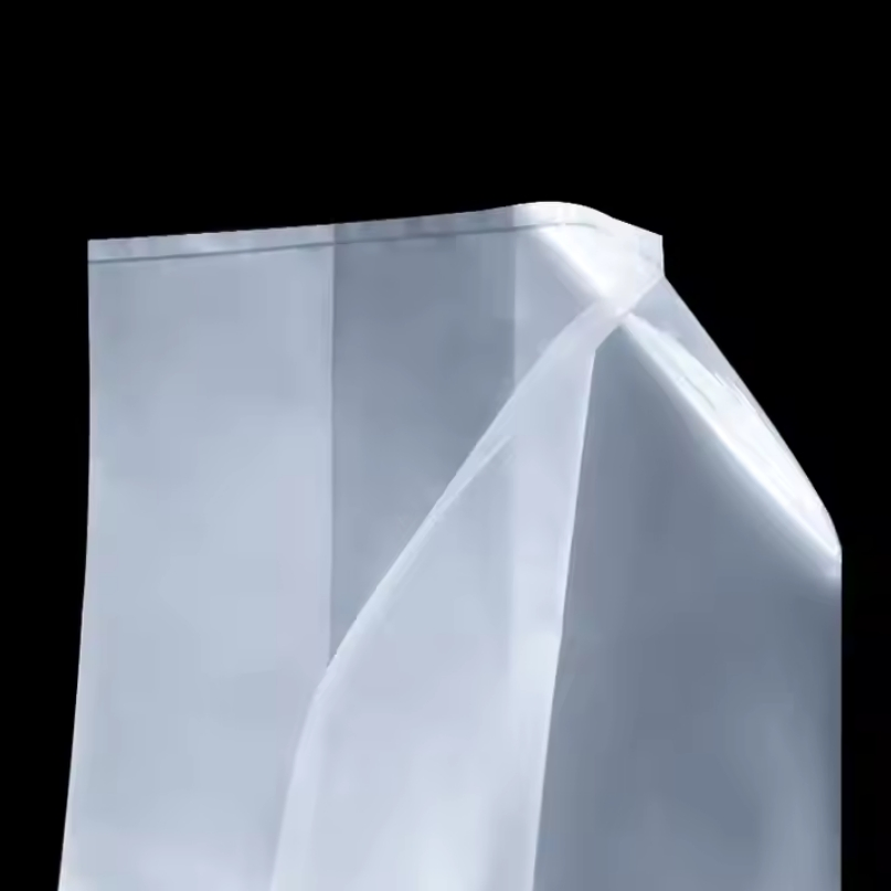 Clear Plastic Bags Gusseted Poly Bags