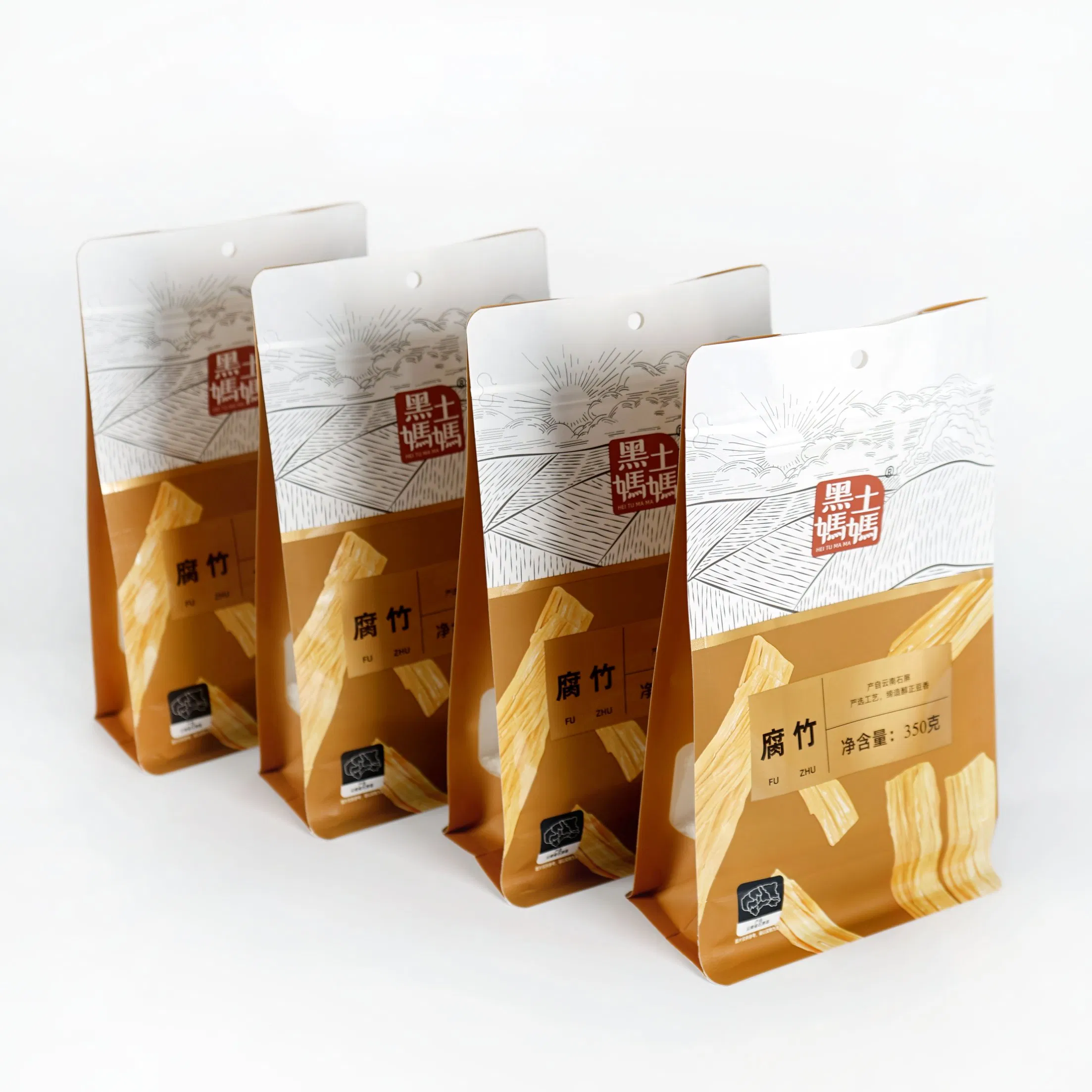 Aluminium Foil Lined Flat Bottom Packaging Bag for Freshness and Long Shelf Life