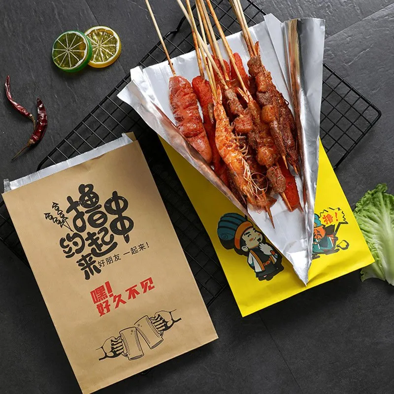 BBQ Kebab Paper Bags