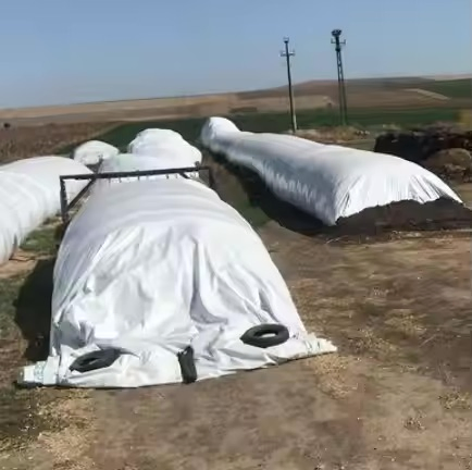 Wholesale Grain Storage Silo Bags Heavy Duty Polyethylene UV Treated Silage Bags for Maize Storage