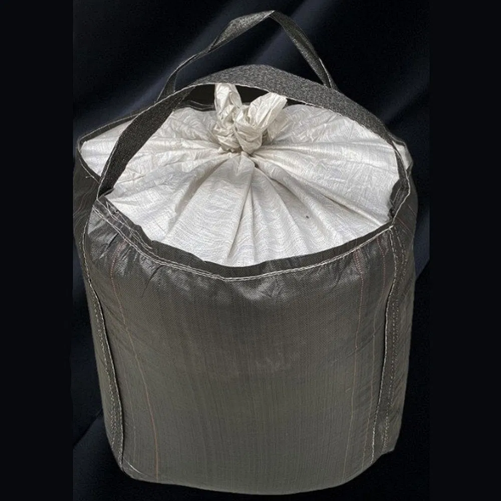 Conductive Antistatic Sling Tote Ton Bulk Bag with Threads for Catalyst Loading