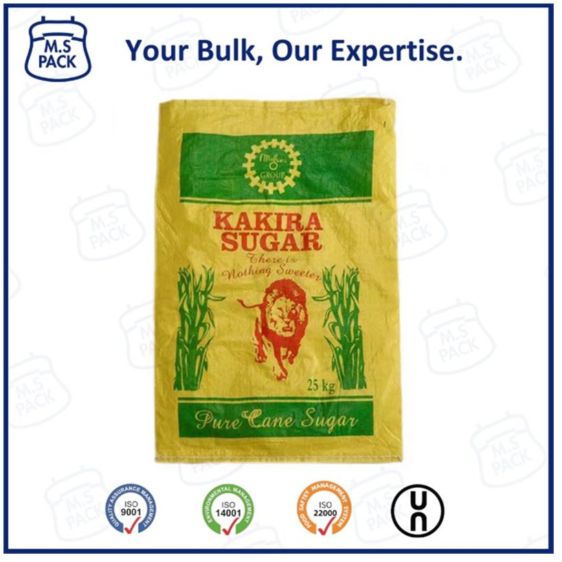 Professional Manufacturer Feed Grade Customized BOPP Laminated PP Woven Bags
