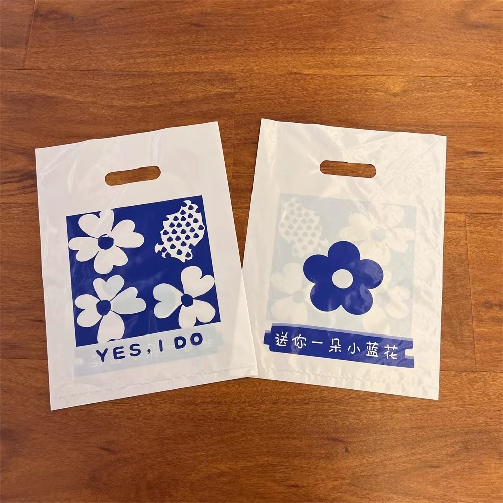Custom Luxury Gift Biodegradable Reusable Clothing LDPE Plastic Bag Shopping Bags Logo Printed
