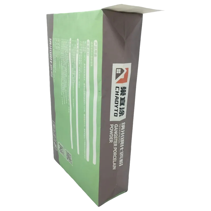 40kg 50kg Dry Mortar Cement Bag Multiwall Kraft Paper Valve Bag