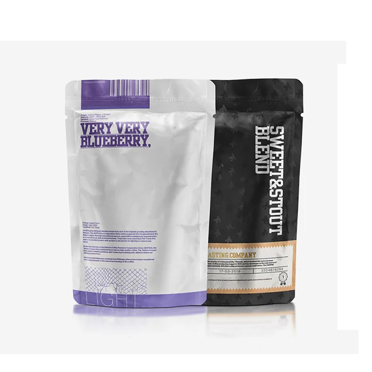 Manufacturer Custom Logo Printed Biodegradable Sachet Packaging Ziplock Stand up Pouch Bags for Food