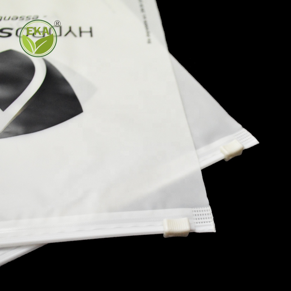 Custom Eco Friendly Matte Biodegradable Zip Lock Bag, T Shirt Swimwear Plastic Clothing Zipper Bags Ziplock Bag For Clothes