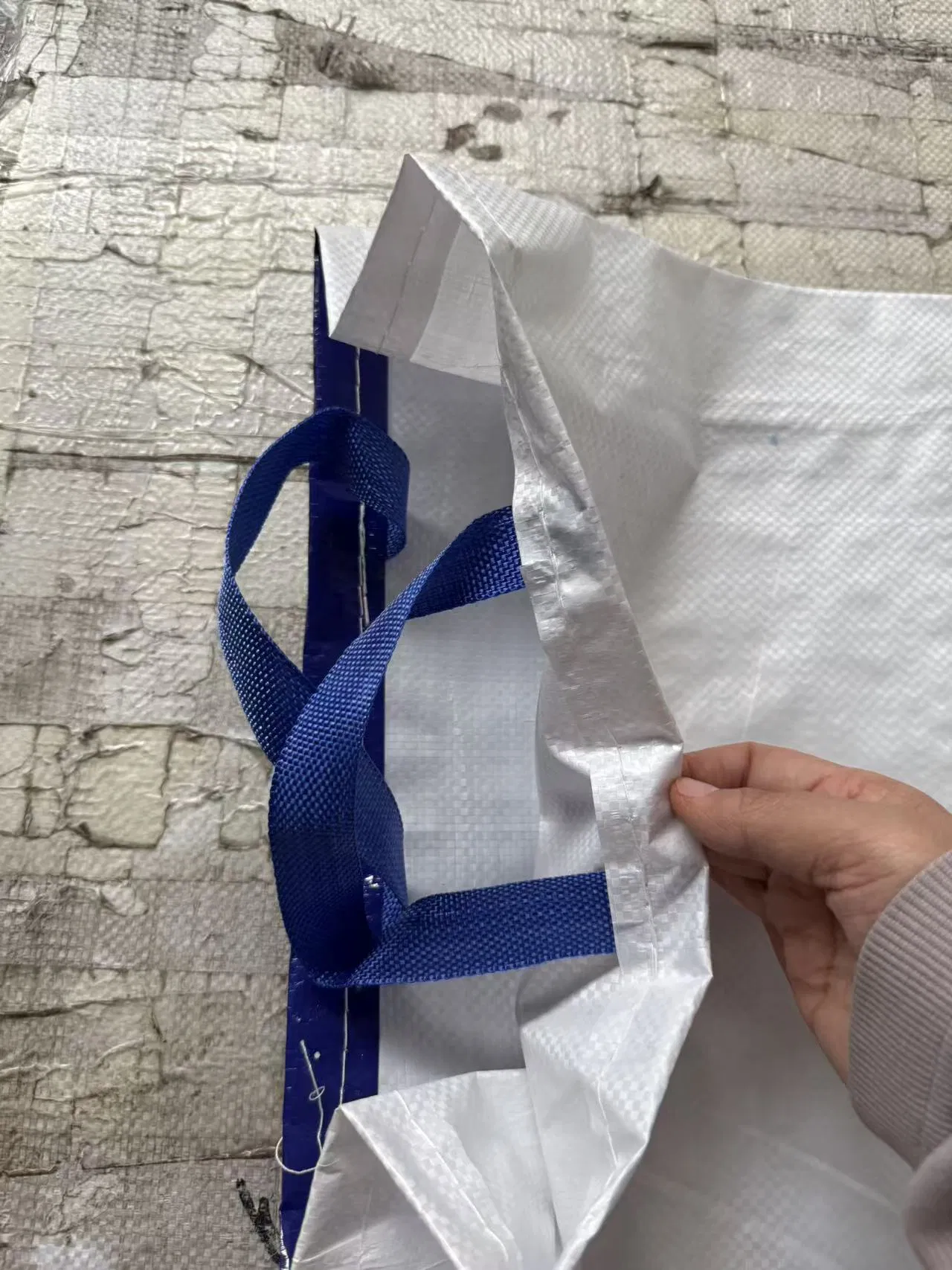 Custom Cement PP Woven Bags 25kg 50kg Chemical Fertilizer BOPP Laminated Woven Bag