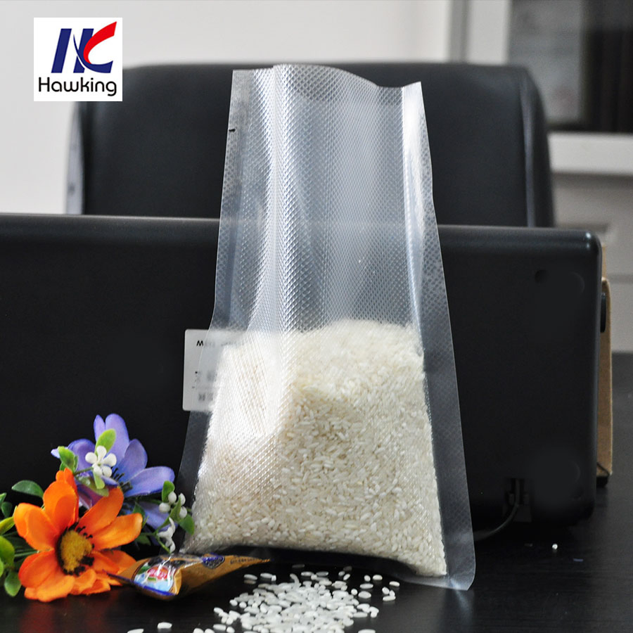 Heavy-Duty Polyethylene Vacuum Bags for Rice Storage Solutions