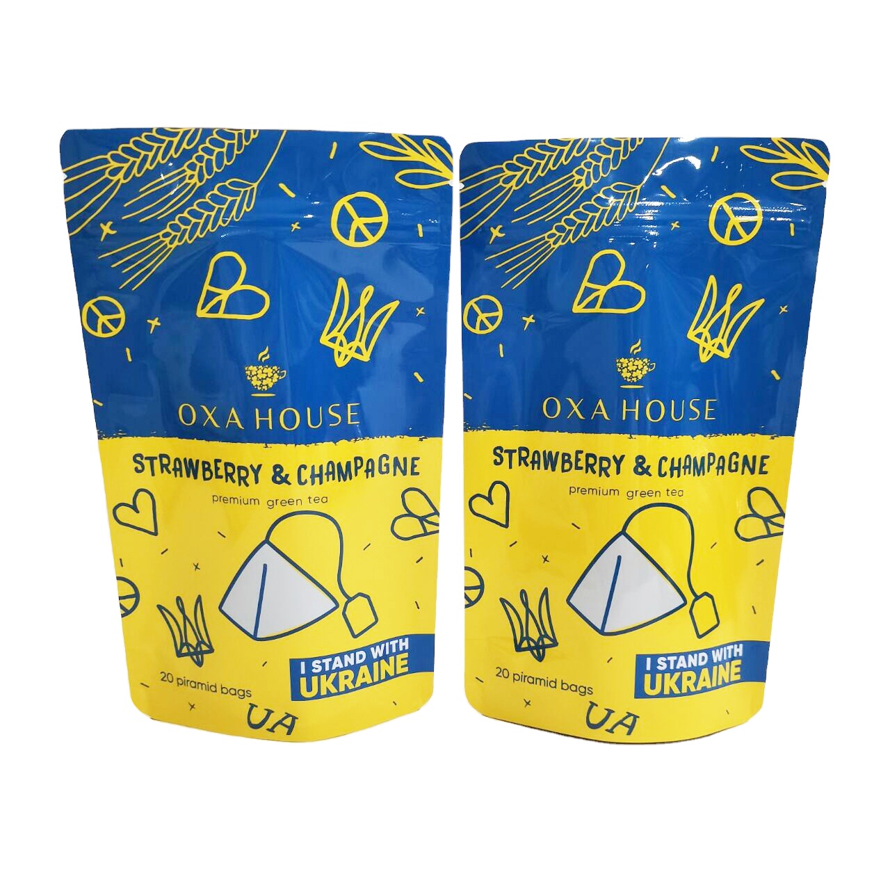 100% Recycled Biodegradable PE Mylar Ziplock Bags Custom Logo Resealable Matte Doypack with Black PVC Foil Gravure Printing