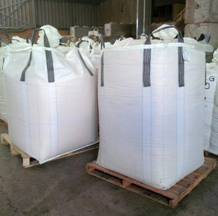 1000kg 1500kg 1 Ton Super Woven Large Maxi Woven Baffle Food Grade Inner Liner White Rice Type-C Conductive PP Big Jumbo Bag