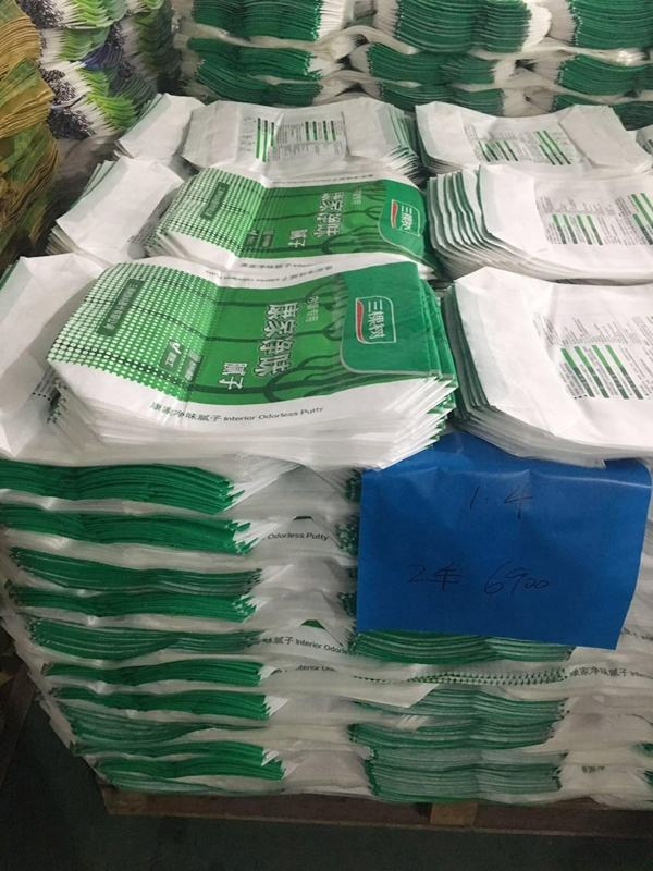 Dry Mortar Gypsum Lime Chemical Powders Cement Kraft Paper Valve Bags 25kg/50kg