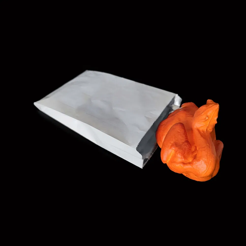 OEM for Roasted BBQ Chicken Hot Dog Greaseproof Takeaway Aluminum Foil Lined Paper Bag