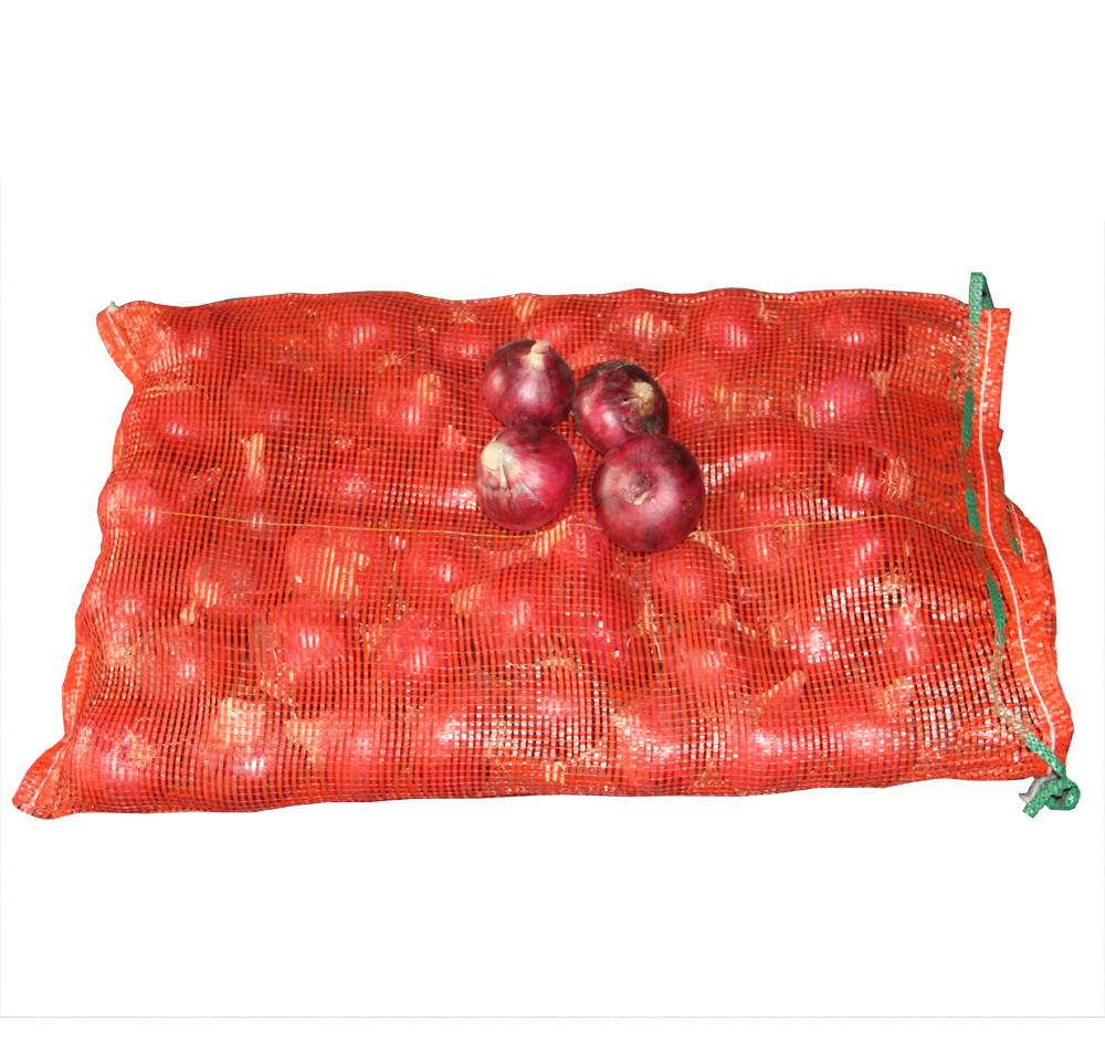 Onion Potato Garlic Seefood Firewood Ventilated Vegetable Leno Mesh Bag