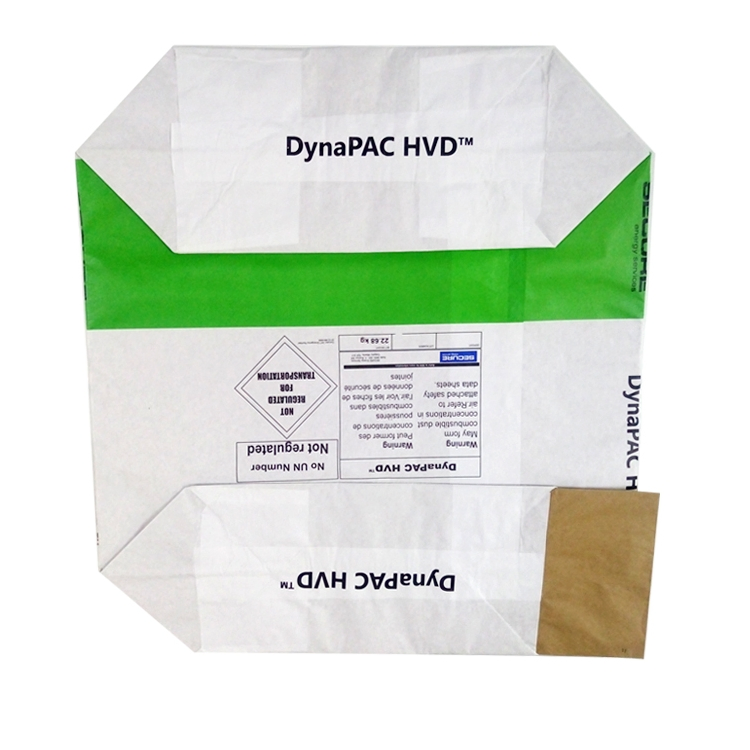 High Quality Customized 1-4 Layers 25kg Kraft Paper Bag with Valve Manufacturers