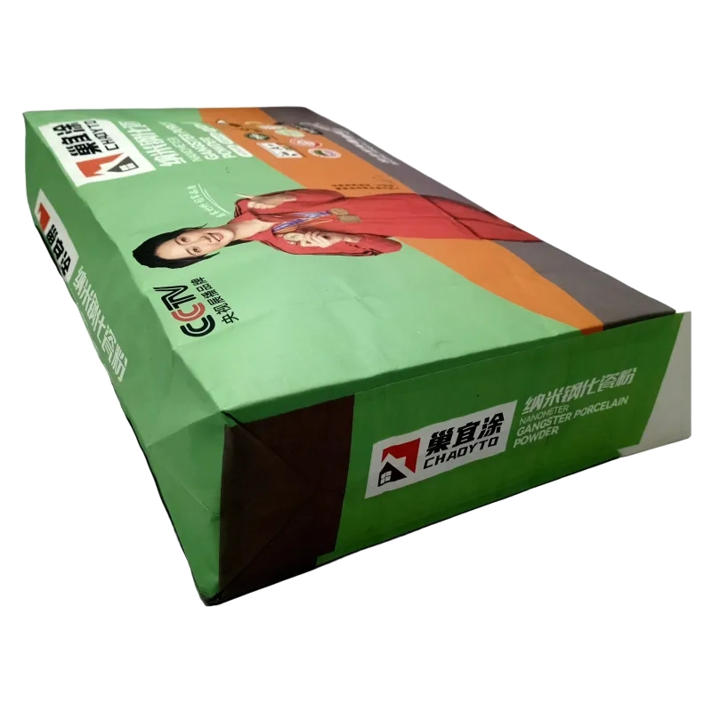 40kg 50kg Dry Mortar Cement Bag Multiwall Kraft Paper Valve Bag