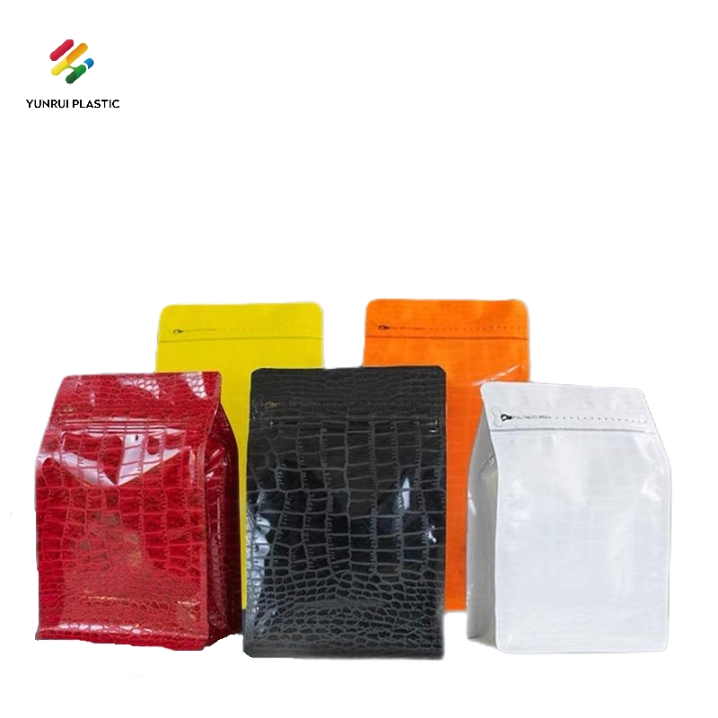 Wholesale Aluminum Foil Lined Gusset Zipper Resealable Free Standing Bag