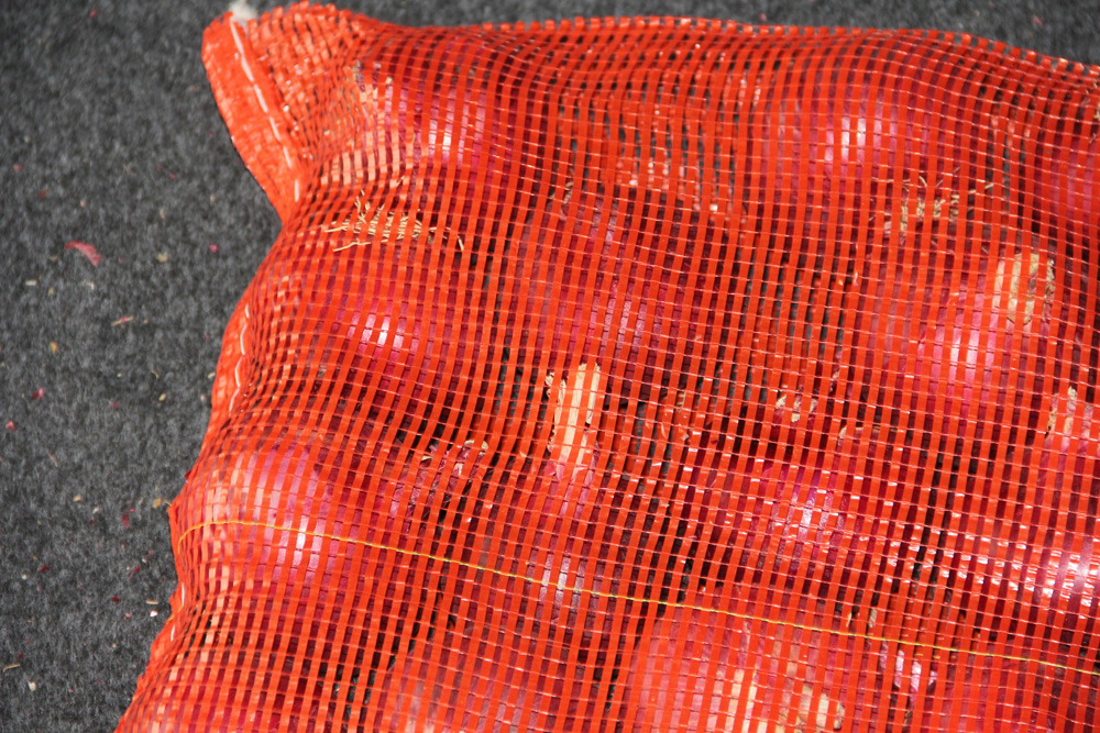 Onion Potato Garlic Seefood Firewood Ventilated Vegetable Leno Mesh Bag