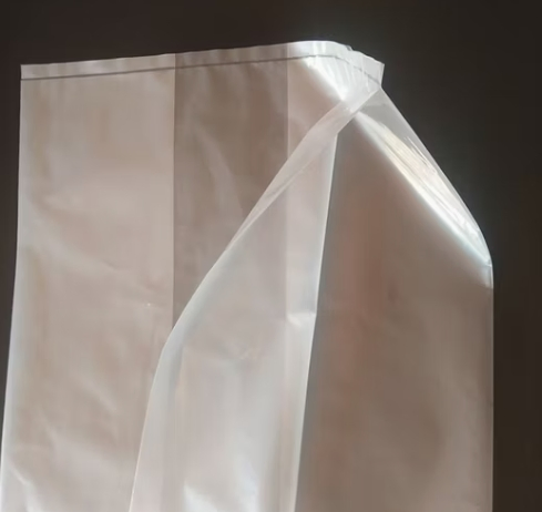 Food Grade LDPE Gusseted Clear Recycled Reusable Polythene Poly Side Gusset Plastic Bag
