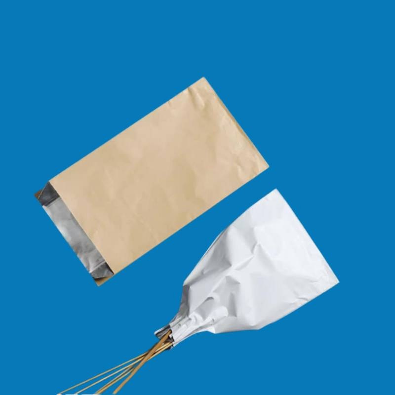Custom Printed Aluminum Foil Lined Paper Bag for Burger Kebab Hot Dog