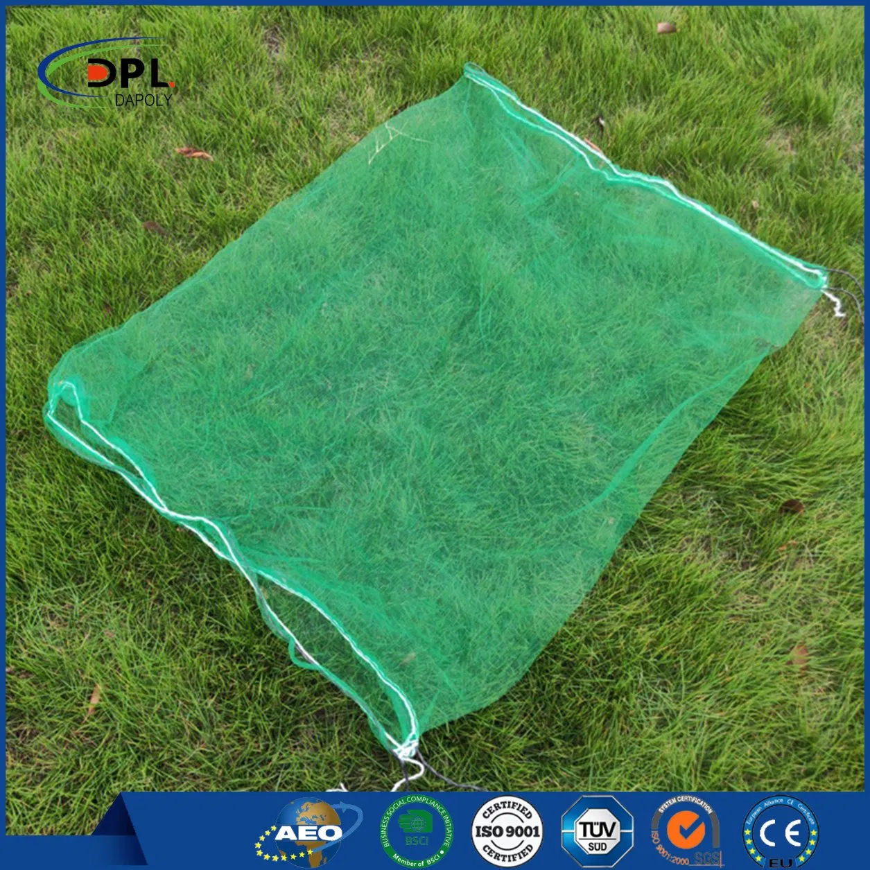 Fresh Onion Potato Vegetable Produce Mesh Bag Packaging Sacks Tubular Leno Net Bags with Drawstring Coconut Date Mesh Bag