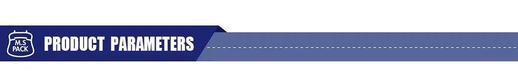 Product Parameters Banner
