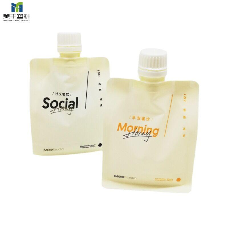 Flexible Plastic Packaging Nylon Tea Soft Drinks Tomato Sauce Side Gusseted Bag