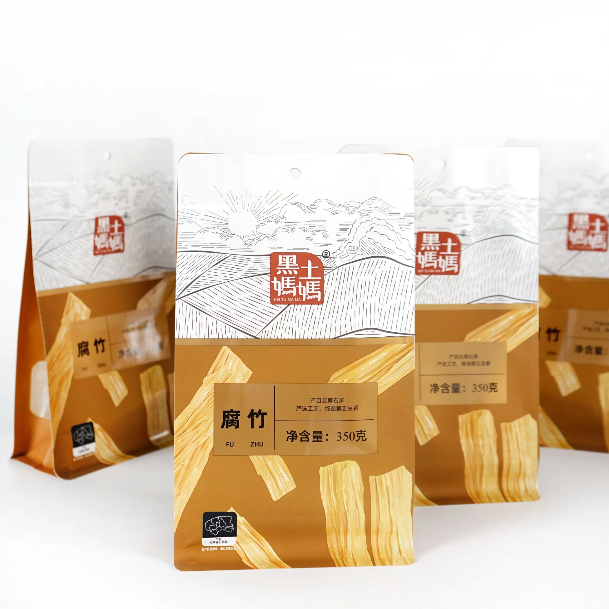 Aluminium Foil Lined Flat Bottom Packaging Bag for Freshness and Long Shelf Life