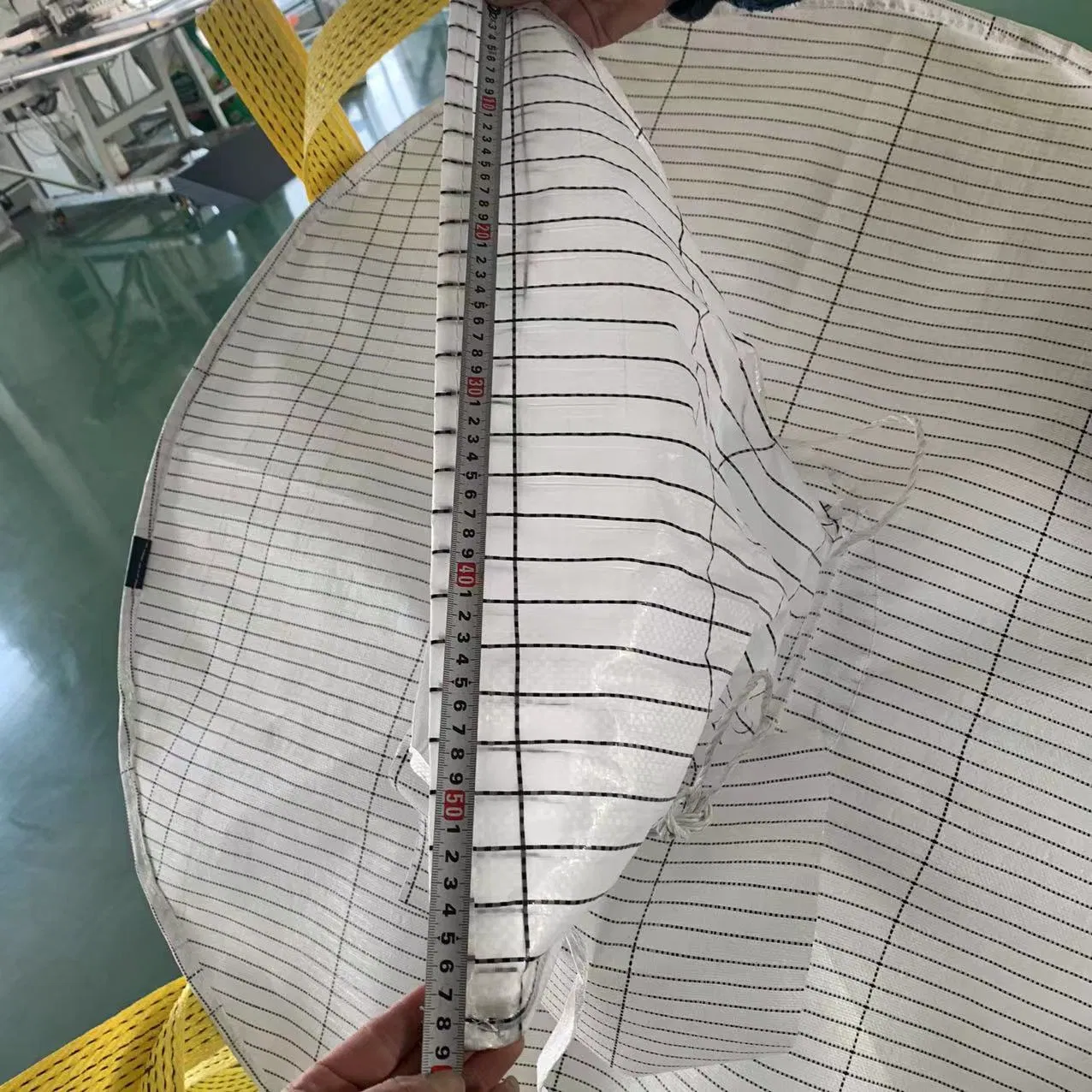 Hesheng Type C D Antistatic Conductive PP 1000kg 1 One Ton Super Sack Big Bulk Jumbo FIBC Bag
