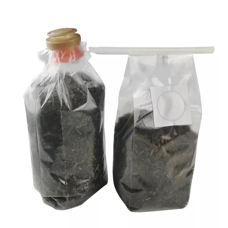 Autoclavable Gusseted Mushroom Polypropylene PP Plastic Spawn Grow Filter Bag