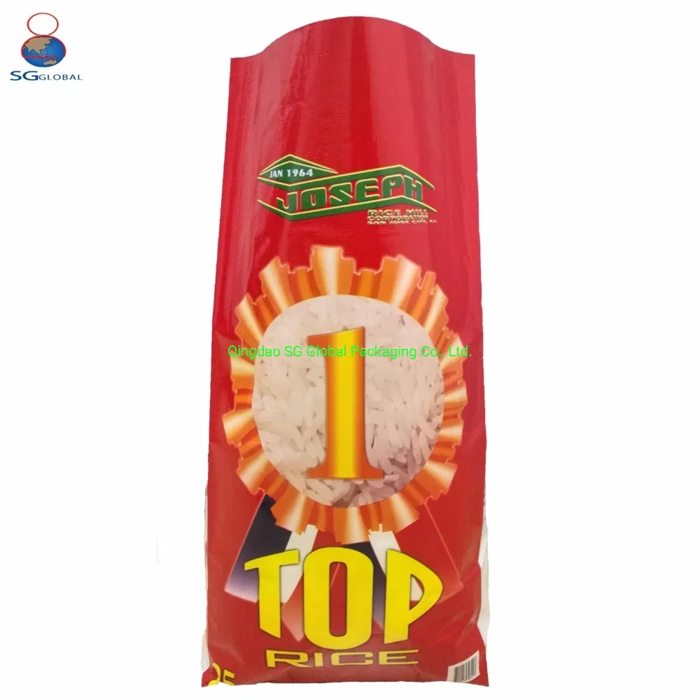 Grs SGS CE FDA Approved Factory Polypropylene Raffia Empty 25kg 50 Kg Sacks Custom BOPP Printed Laminated PP Woven Packaging Rice Maize Grain Sugar Flour Bags