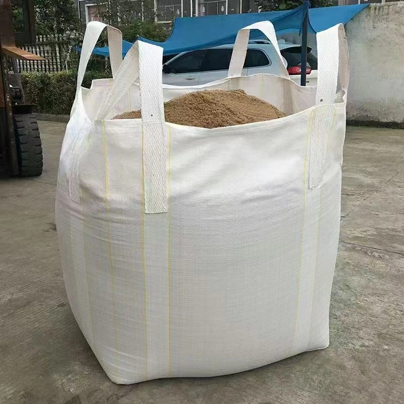 China Supplier Factory Sale FIBC PP Woven Bulk Big Ton Bag / Jumbo Bag for Packing Stone, Seafood Large Sands Big Bag 1500 Kg PP Bulk FIBC Jumbo Bag for Sale