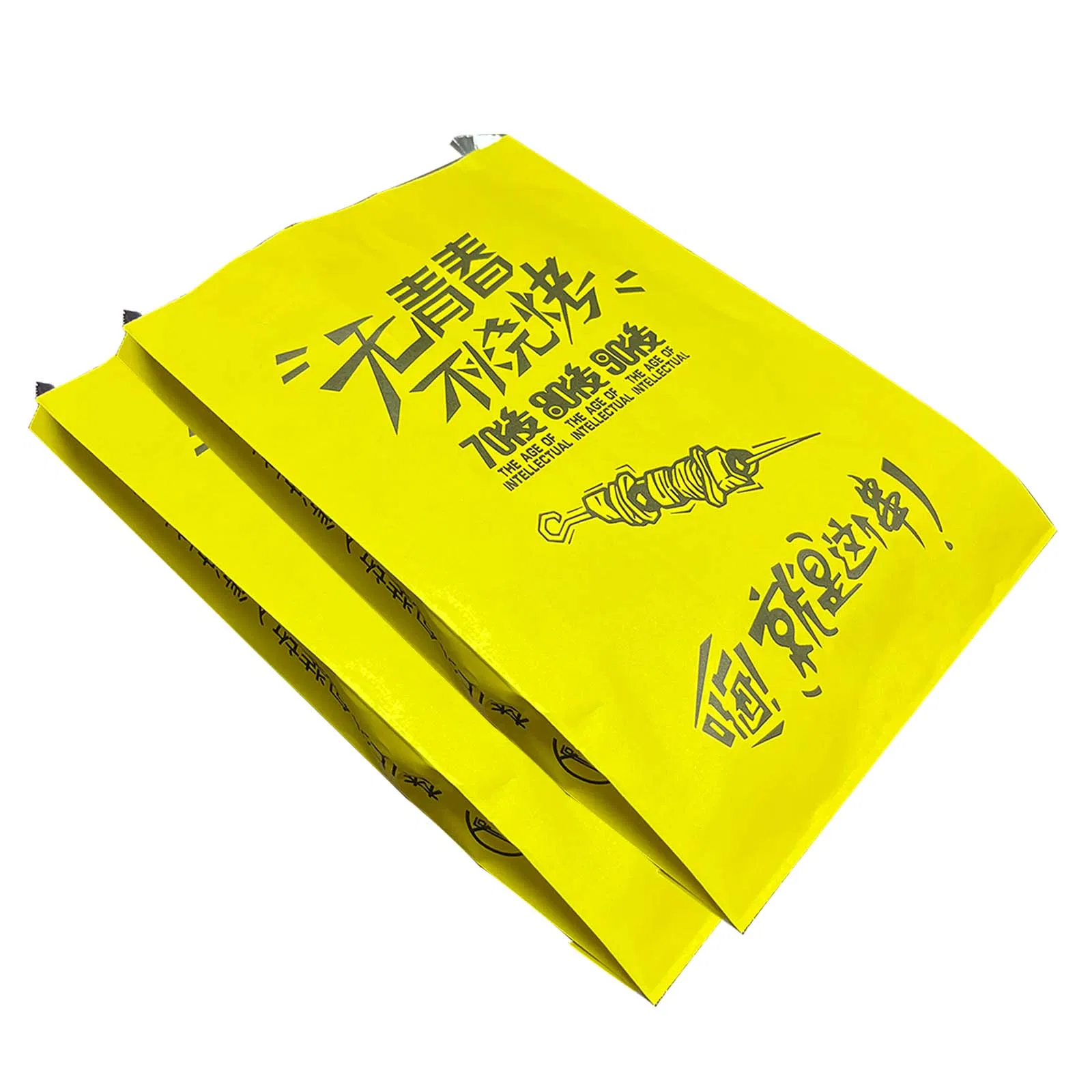 Aluminum Foil Lined Greaseproof BBQ Kebab Paper Bags