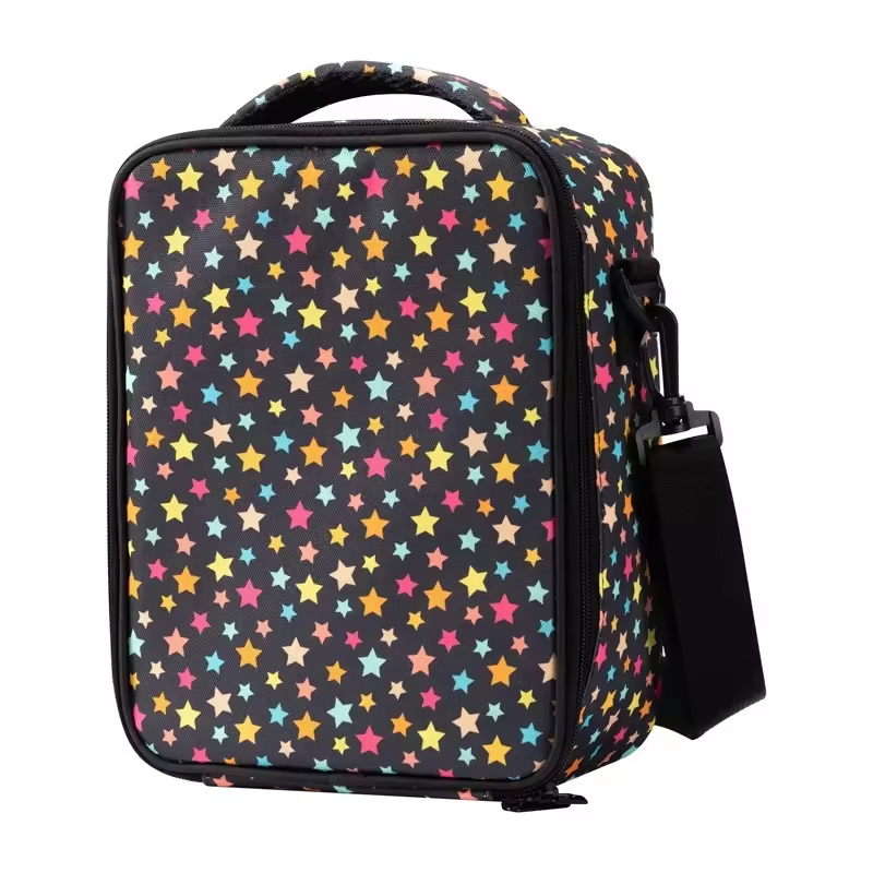 Yiwu Customizable-OEM Kid-Safe Durable Leak-Proof Thermal-Insulated Aluminum-Foil-Lined Easy-Clean Unicorn-Print School-Focused Student's Cooler Lunch Bag