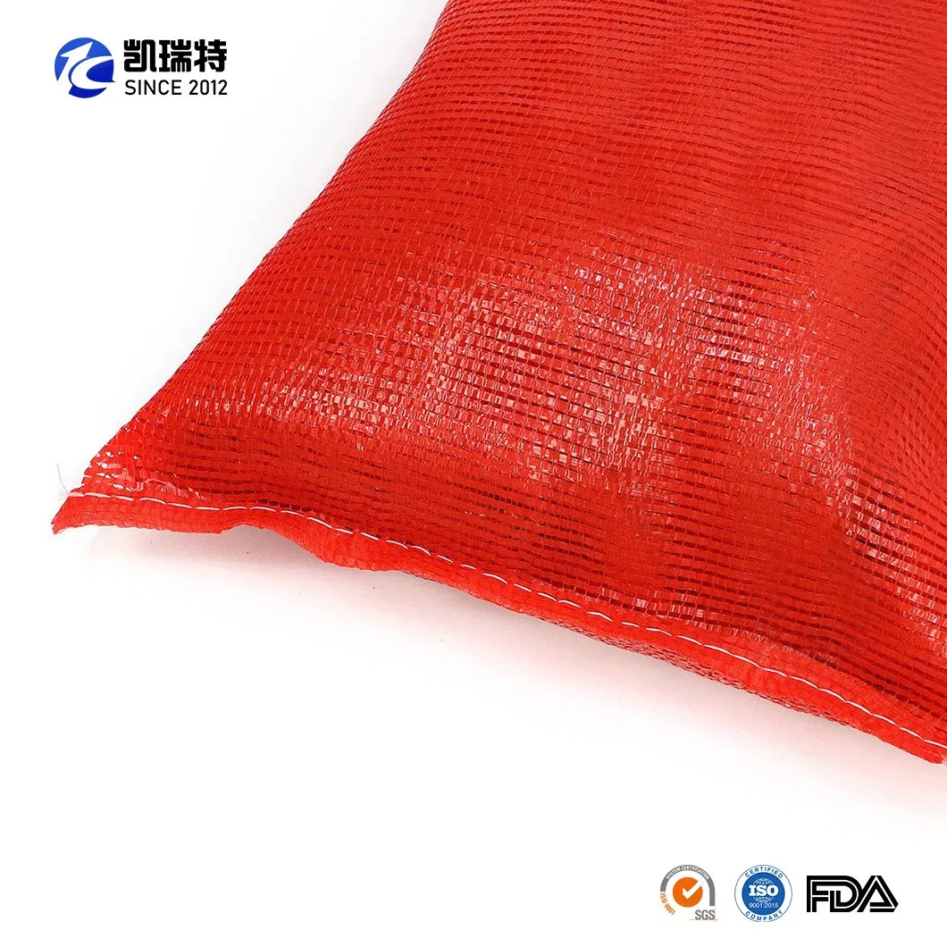 Drawstring Packaging Onion Potato Tomato Vegetable Fruit Firewood Seafood Packing Mesh Bag