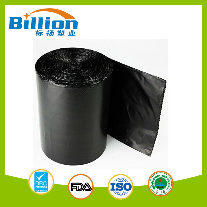 Biodegradable Garbage High Quality Heavy Duty Flat Plastic Polyethylene Bags