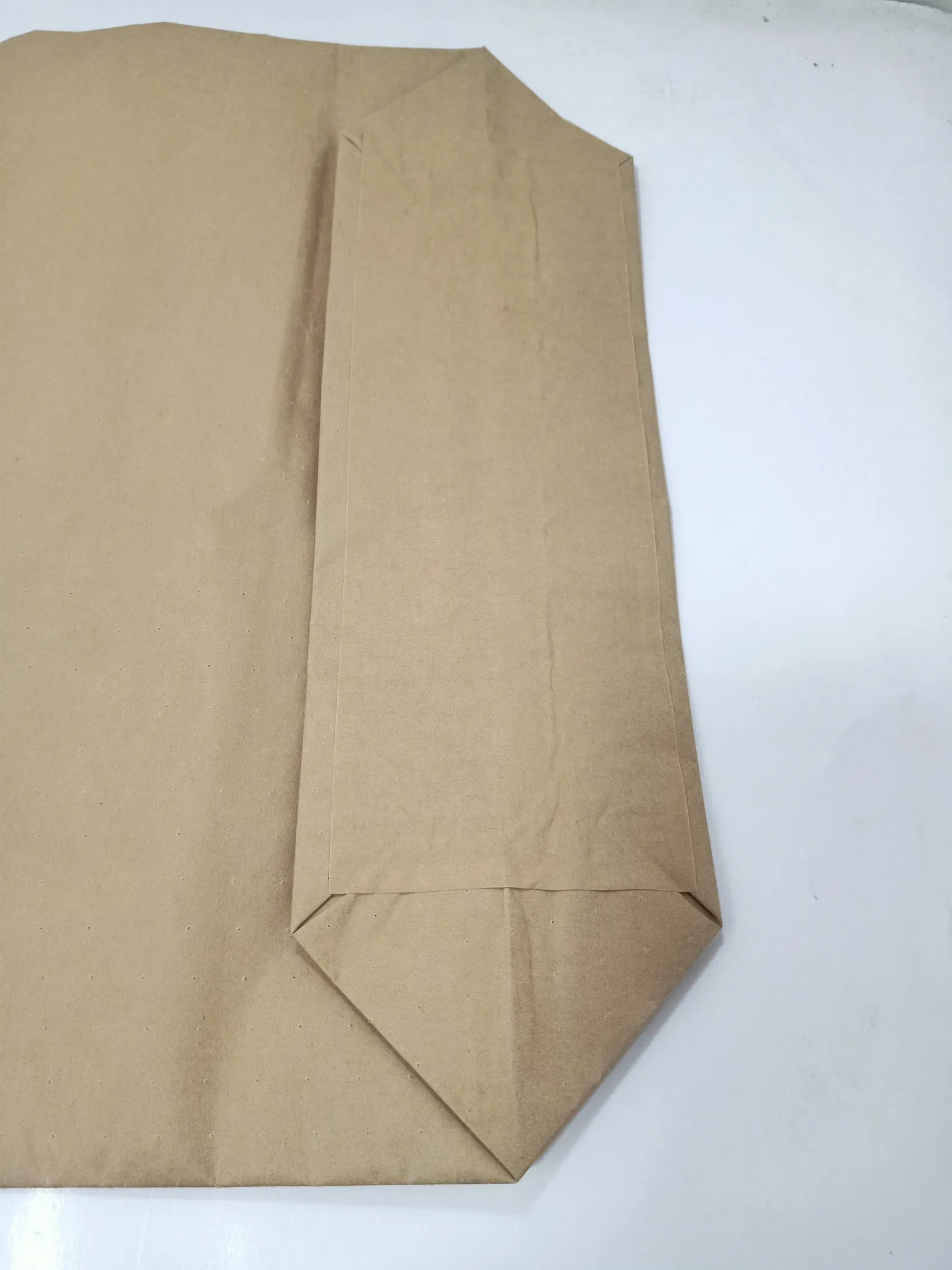 Customized Color Printing Paper Bag with Block Bottom Kraft Paper Bag with Valve Port