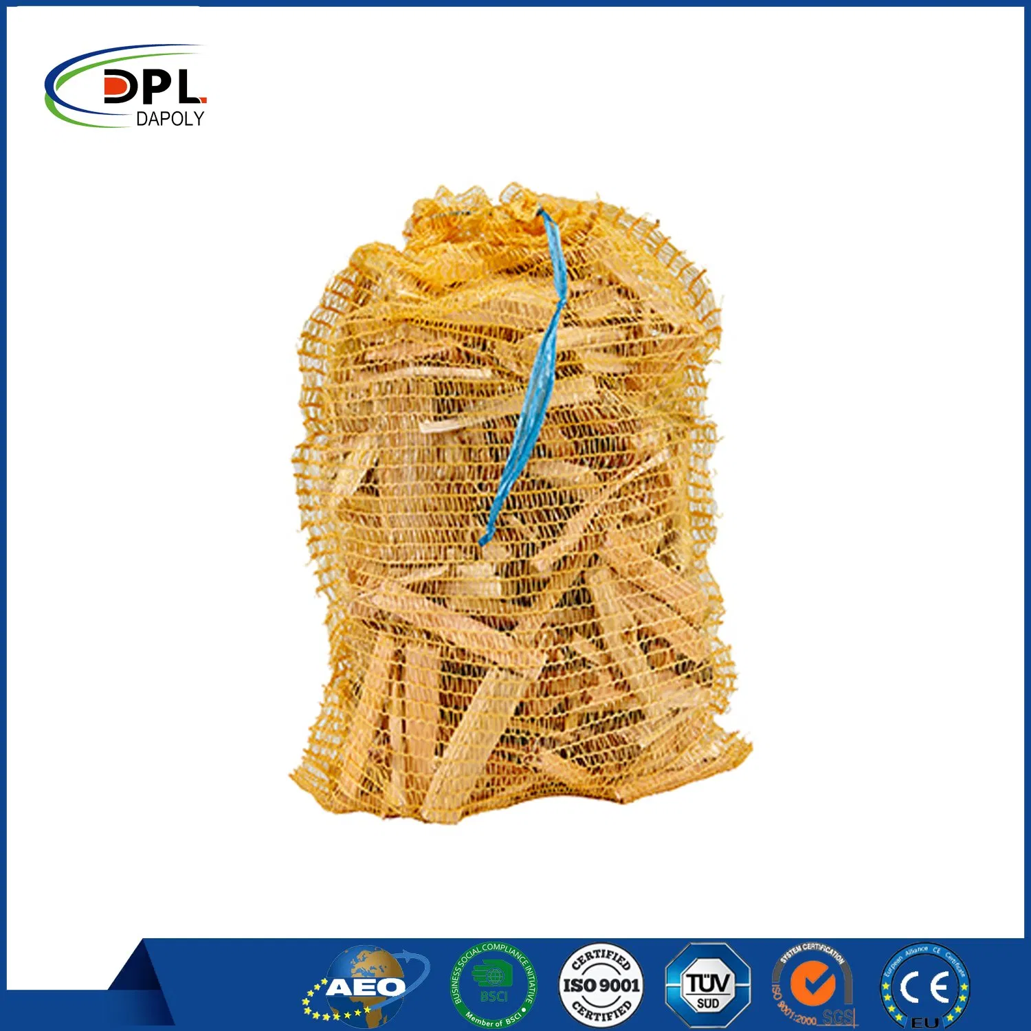 Fatory Customized Packaging PP Mesh Bag Roll for Vegetable Packing