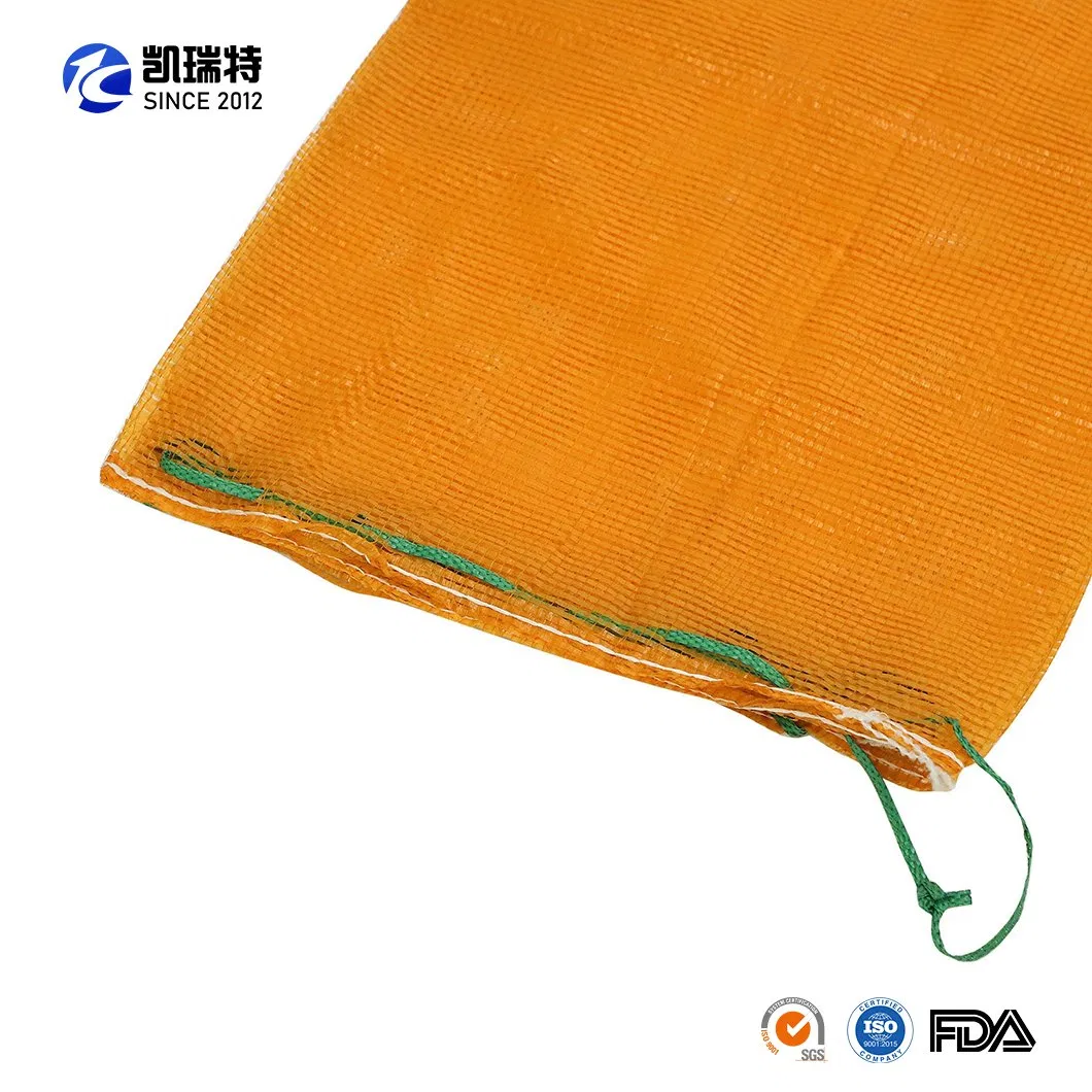 Drawstring Firewood Vegetable Onion Potato Fruit Firewood Packaging Mesh Bag